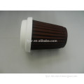 Eco-friendly Mult-Color Reuseable Silicone Folding Coffee Cups With Lids